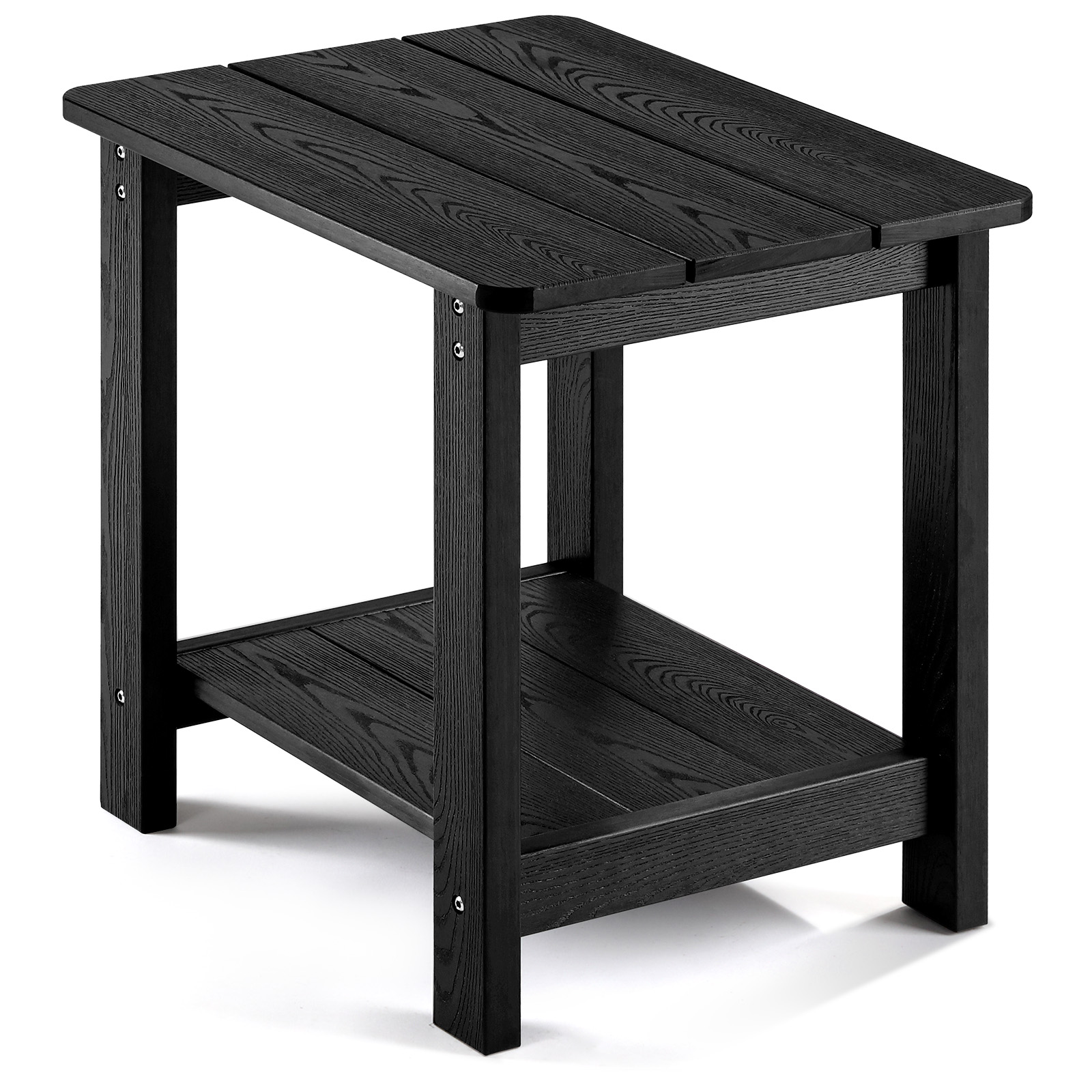 Leteuke Outdoor Side Table, Adirondack Table Rectangular Patio Side ...